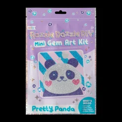 Ooly Razzle Dazzle DIY Gem Art Kit Pretty Panda New