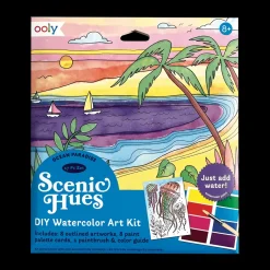 Ooly Scenic Hues DIY Watercolor Art Kit - Ocean Paradise Online
