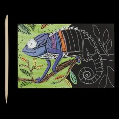 Ooly Scratch & Scribble Mini Scratch Art Kit - Jungle Fun Sale