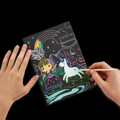 Ooly Scratch & Scribble Scratch Art Kit - Princess Garden Sale