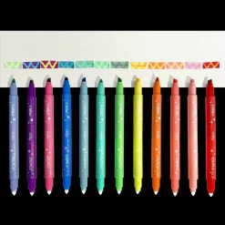 Ooly Switch-Eroo Sparkle Color Changing Markers (set of 12) Online