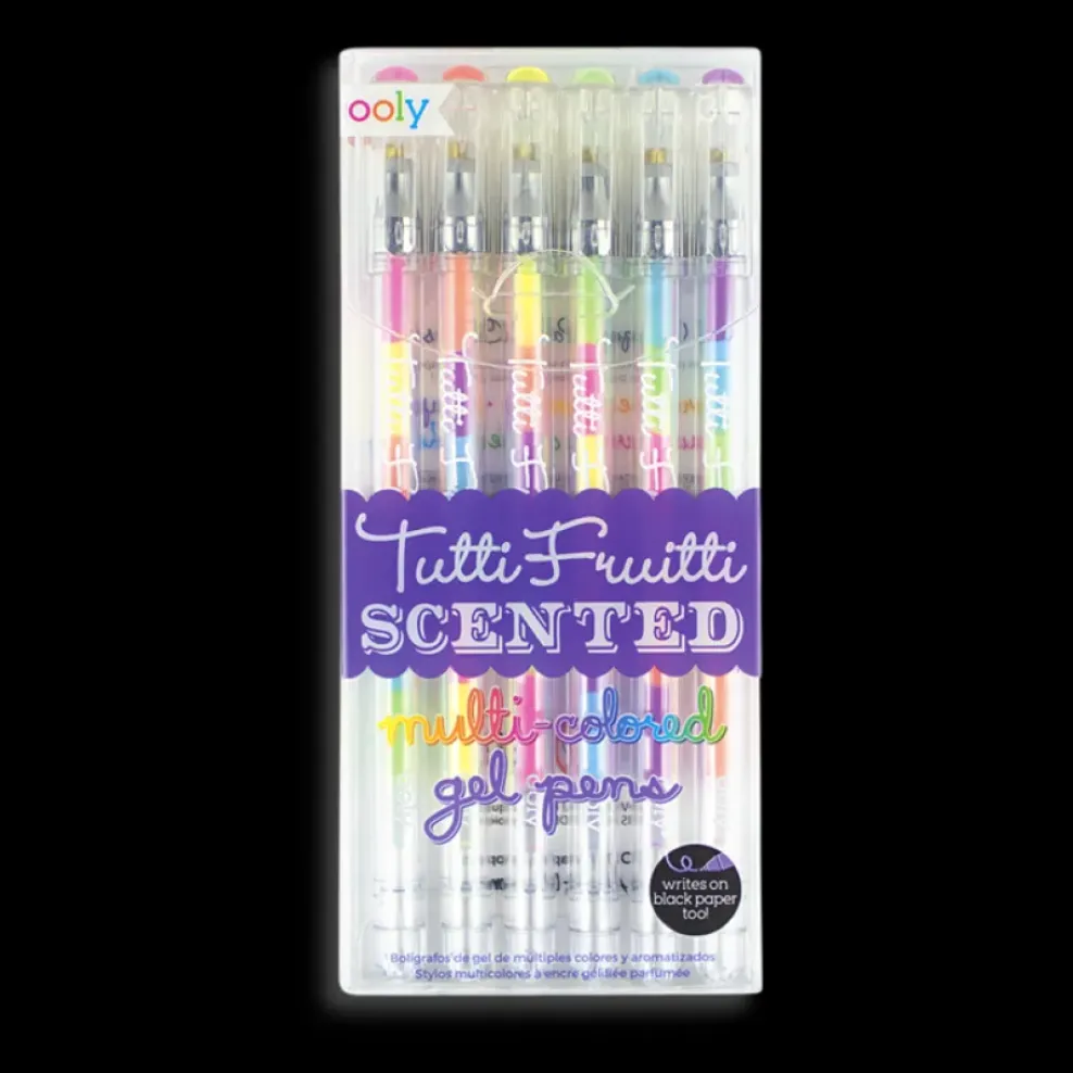 Ooly Tutti Fruitti Scented Gel Pens - Set of 6 Hot