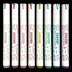 Ooly Vivid Pop! Water Based Paint Markers Metallic Clearance