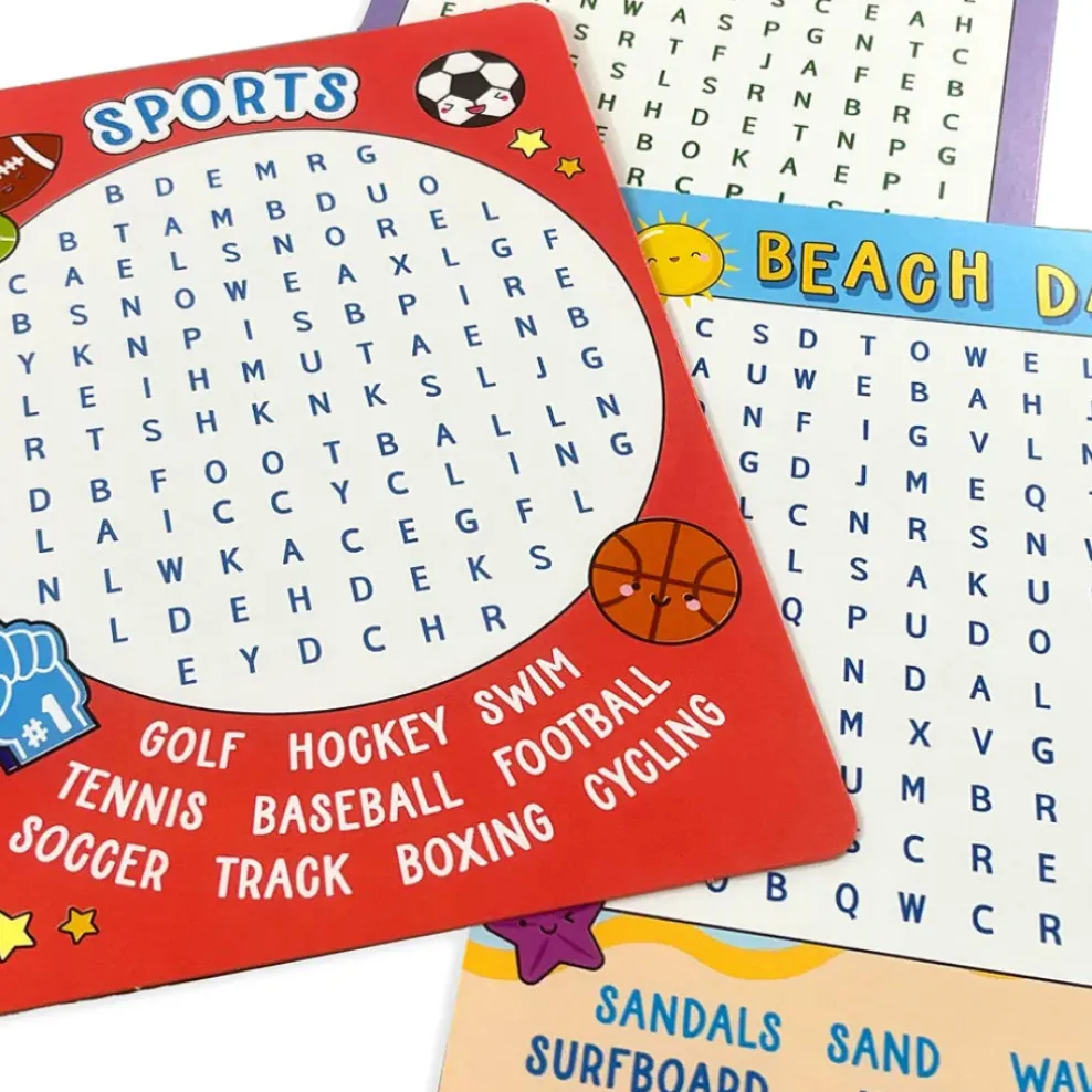 Ooly Word Search Activity Cards Hot