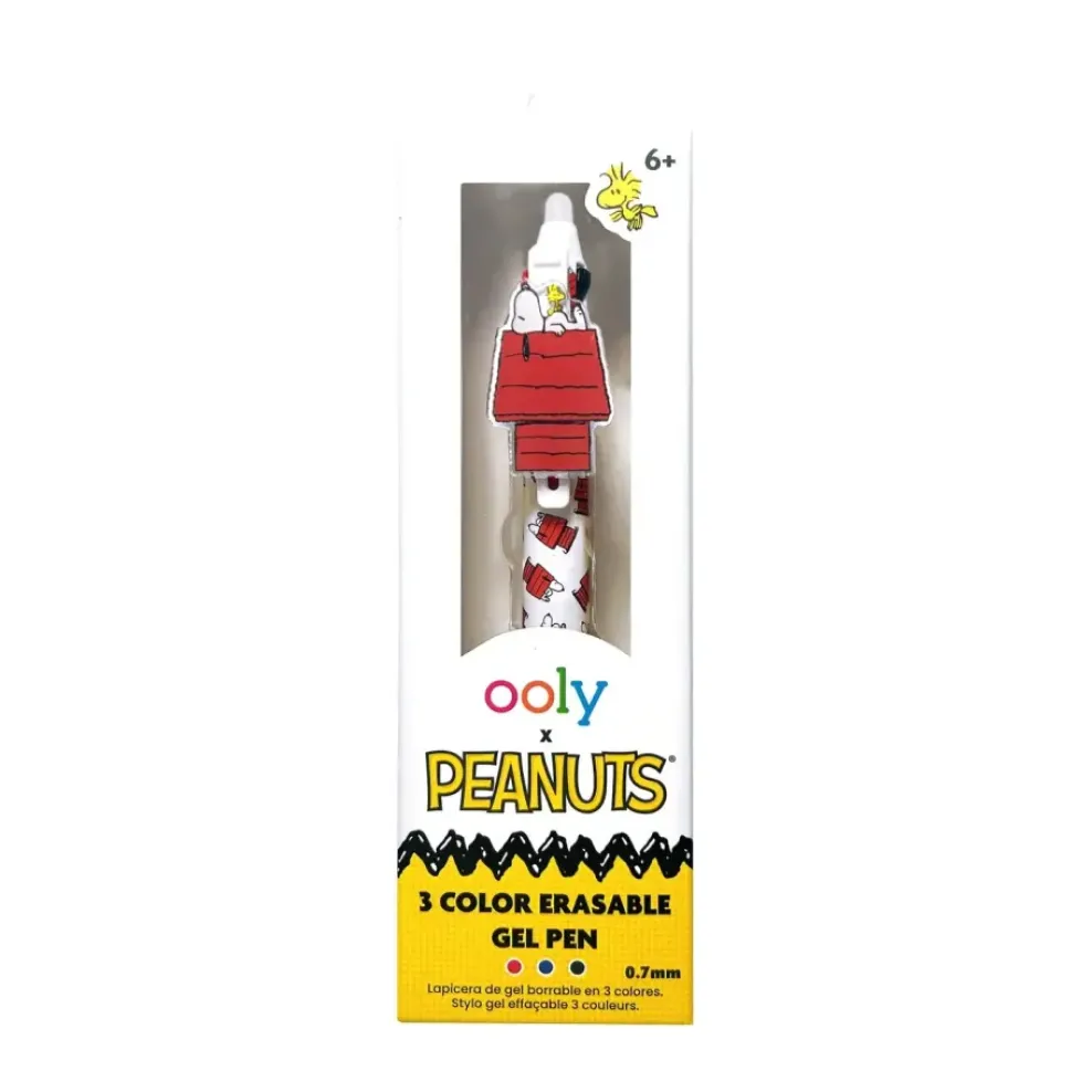 Ooly ® x Peanuts®: 3 Color Erasable Gel Pen Online
