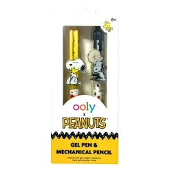 Ooly ® x Peanuts®: Gel Pen & Mechanical Pencil (Set of 2) New