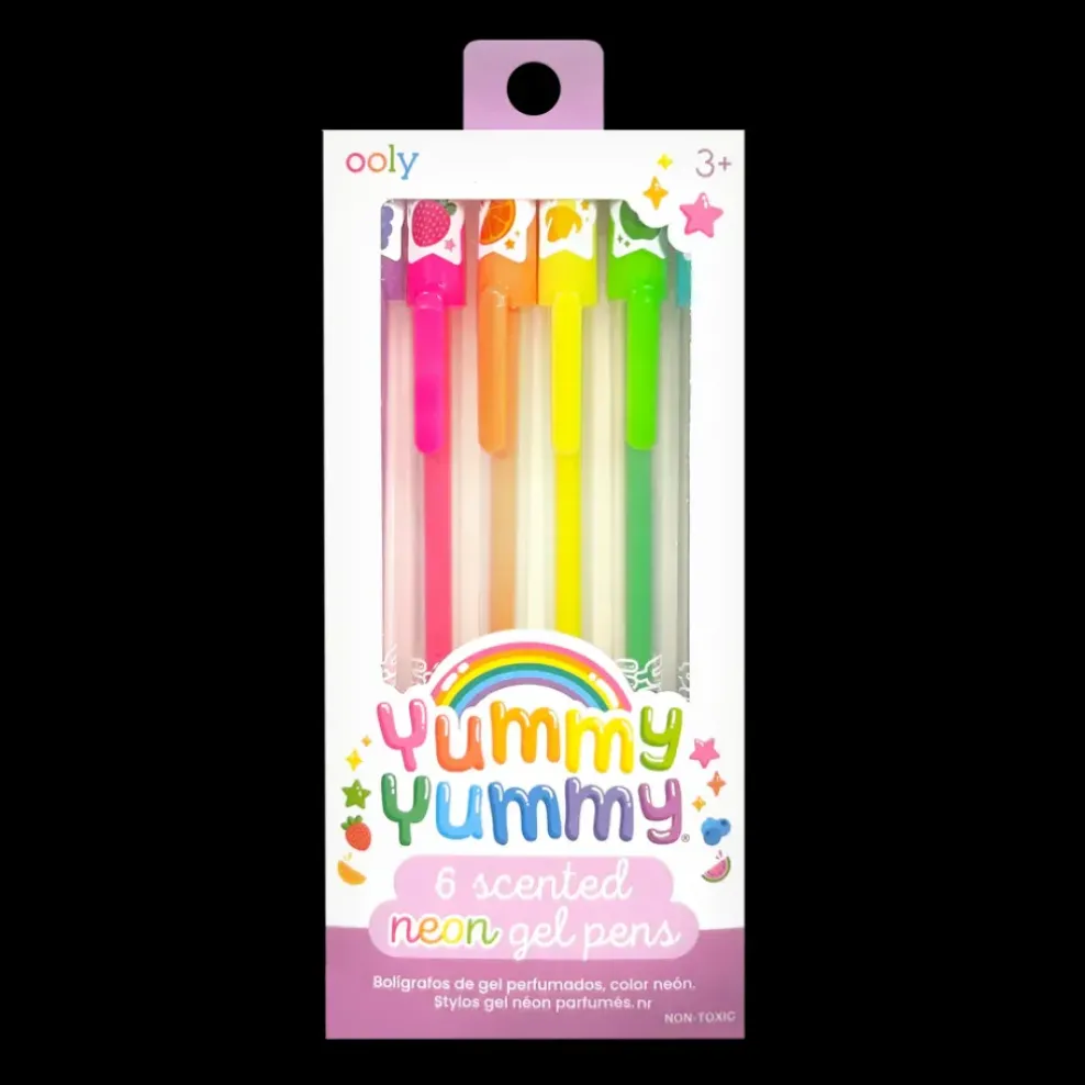Ooly Yummy Yummy Scented Gel Pens - Neon - Set of 6 Online