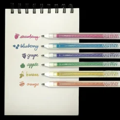 Ooly Yummy Yummy Scented Gel Pens - Metallic - Set of 6 Hot