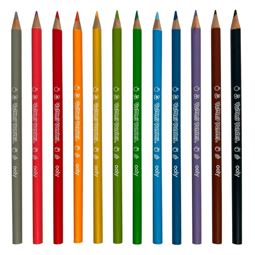 Ooly Yummy Yummy Scented Colored Pencils Hot