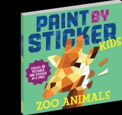 Hachette Paint by Sticker Kids: Zoo Animals Fashion