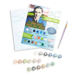 Paint the Town By Numbers Paint the Town By Number™ 8" x 10" - Mr. Rogers Outlet