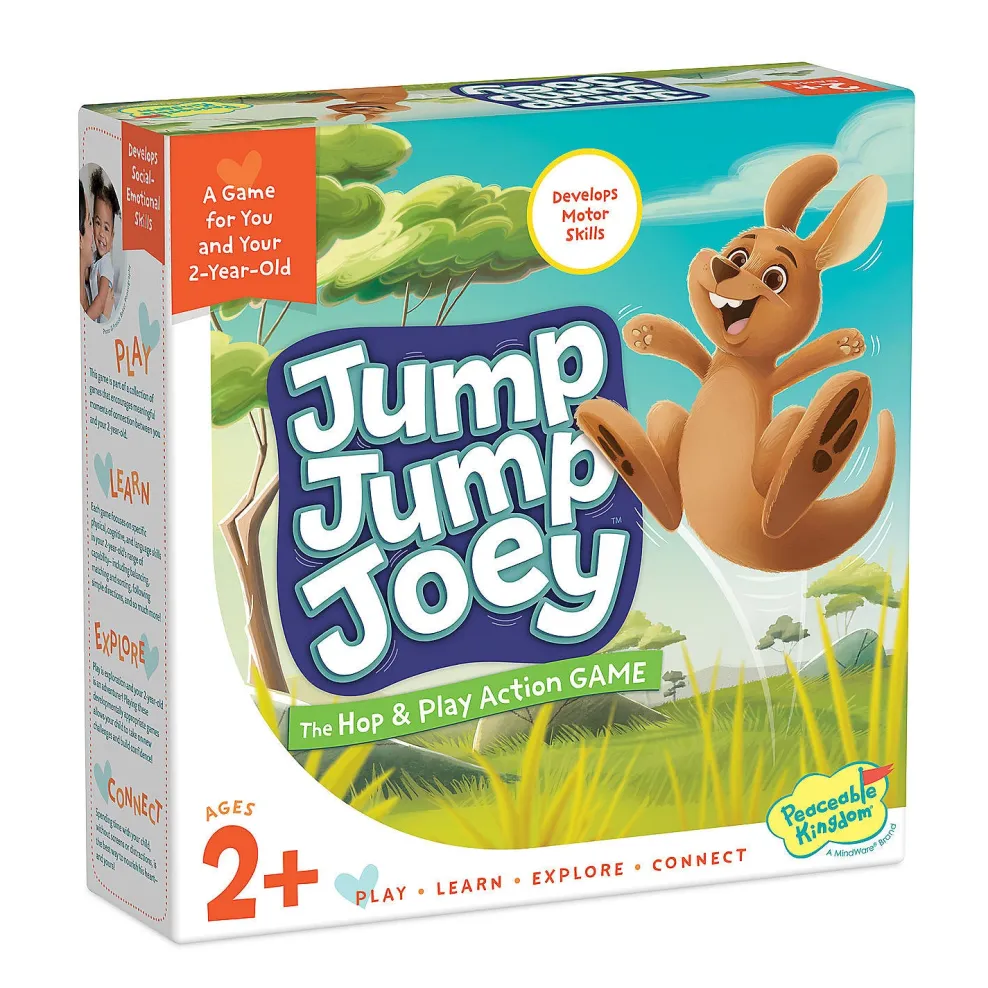Peaceable Kingdom Jump Jump Joey New