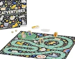 Chronicle Books Petit Collage Catventures Board Game Online