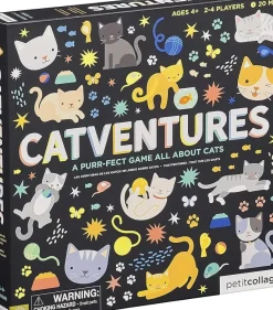 Chronicle Books Petit Collage Catventures Board Game Online