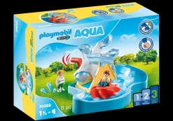 Playmobil 1.2.3 Aqua: Water Wheel Carousel 70268 Outlet