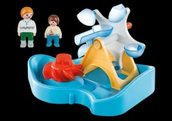 Playmobil 1.2.3 Aqua: Water Wheel Carousel 70268 Outlet