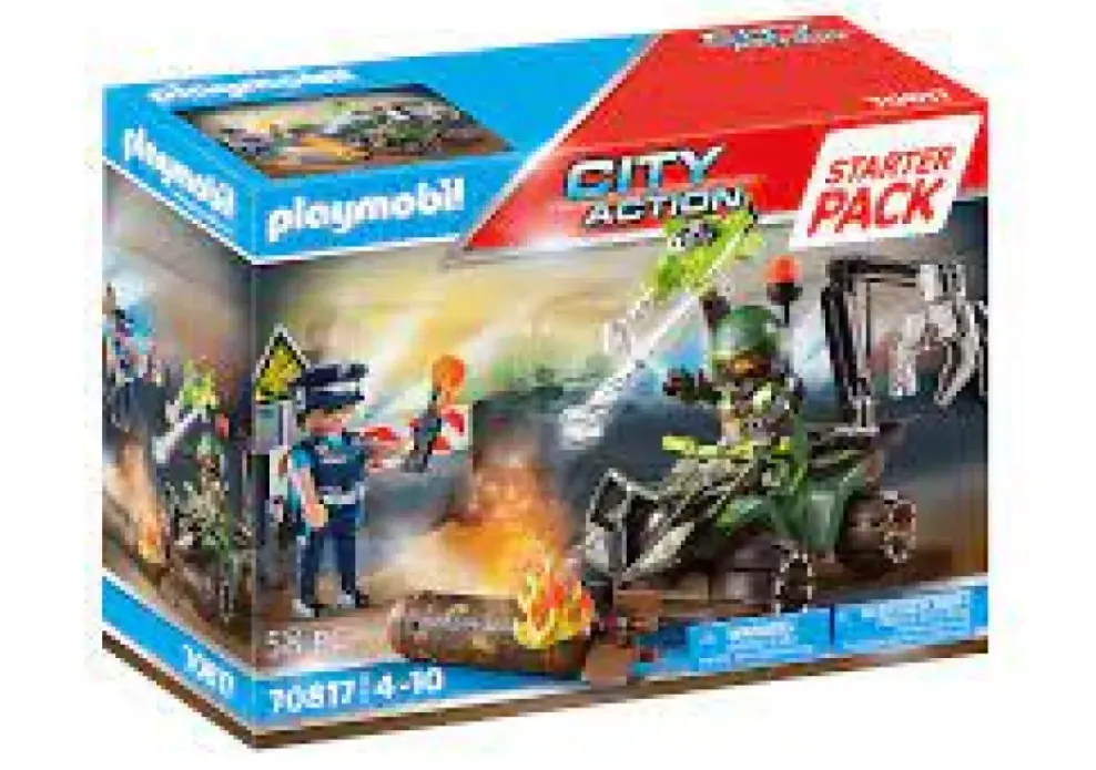 Playmobil City Action: Starter Pack Police Training Sale
