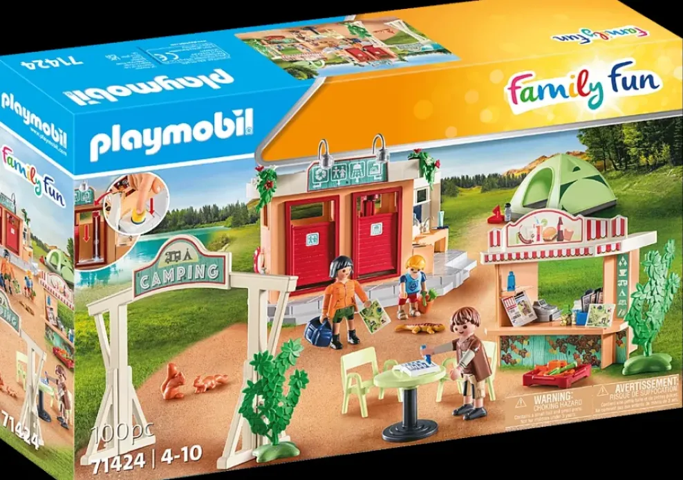 Playmobil Family Fun: Campsite 71424 Clearance