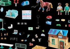 Playmobil Horses of Waterfall: Riding Therapy and Veterinary Practice 71352 New