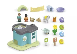 Playmobil Junior: Animal Home with Treat Dispenser 71690 Clearance