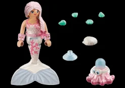 Playmobil Special Plus: Mermaid with Squirt Octopus 71477 Discount