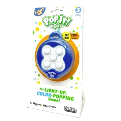 Buffalo Games Pop It Go Fidget Toy: Light Up, Pattern Popping Game Fashion