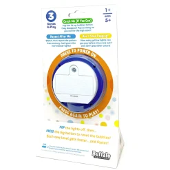 Buffalo Games Pop It Go Fidget Toy: Light Up, Pattern Popping Game Fashion