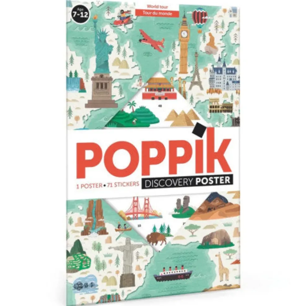 DAM Poppik Discovery Posters - World Tour Hot