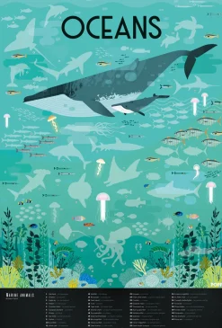 DAM Poppik Discovery Posters - Ocean New