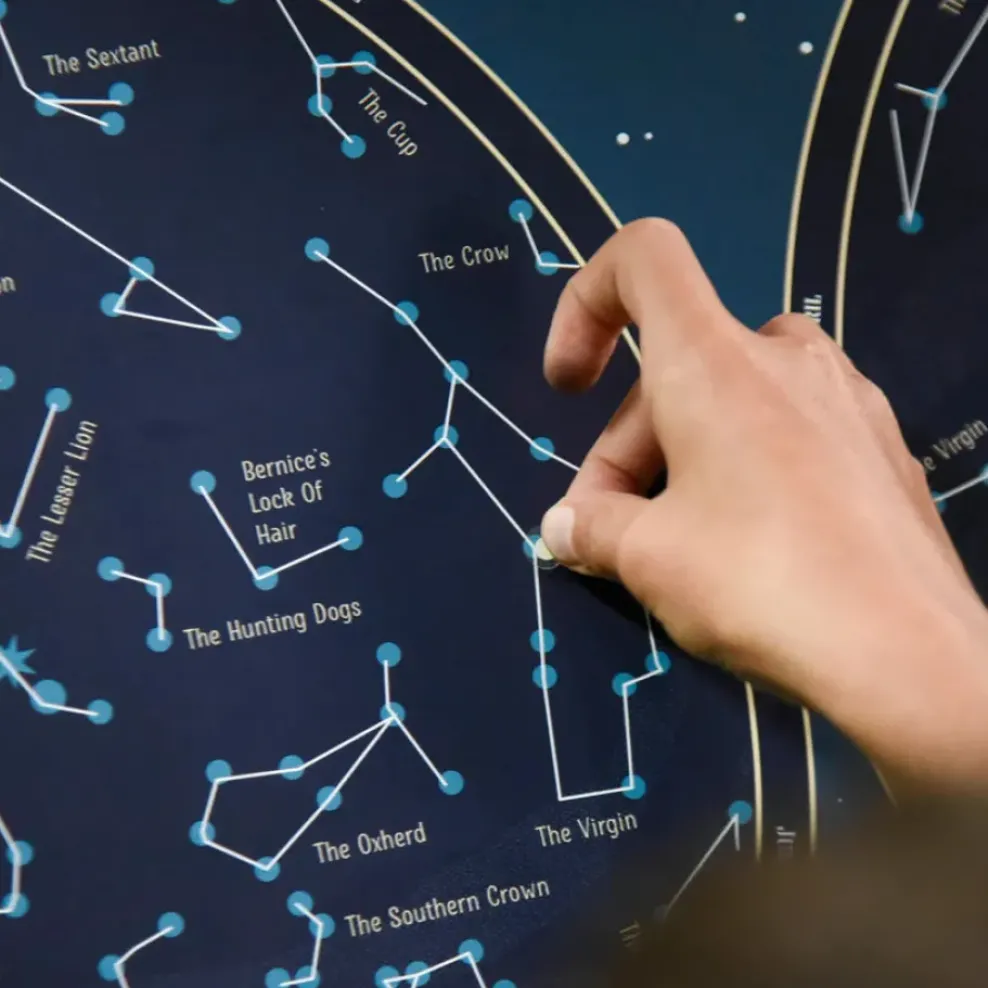 DAM Poppik Discovery Posters - Sky Map Clearance