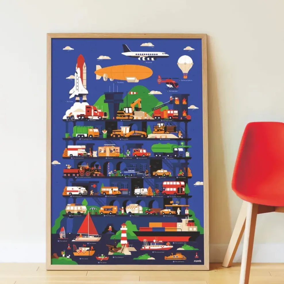 DAM Poppik Discovery Posters - Vroom! Online