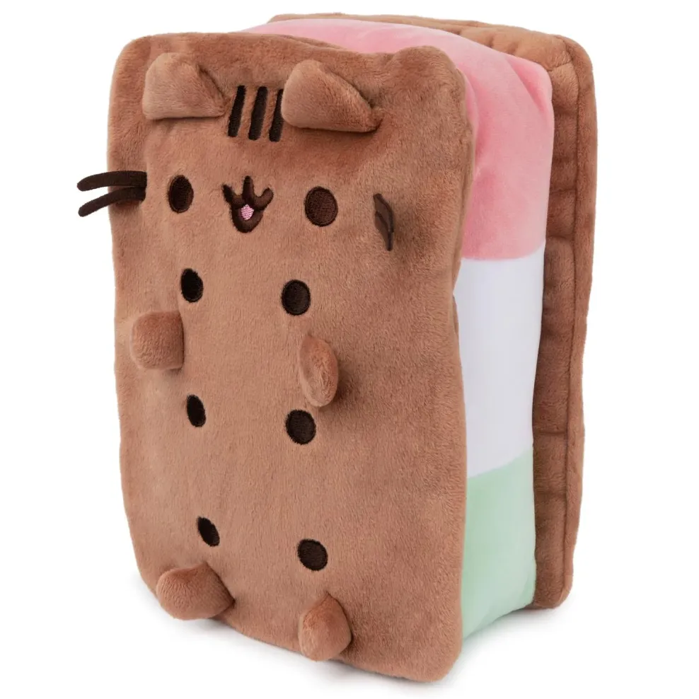 Gund Pusheen Neapolitan Ice Cream Sandwich 9.5" Online