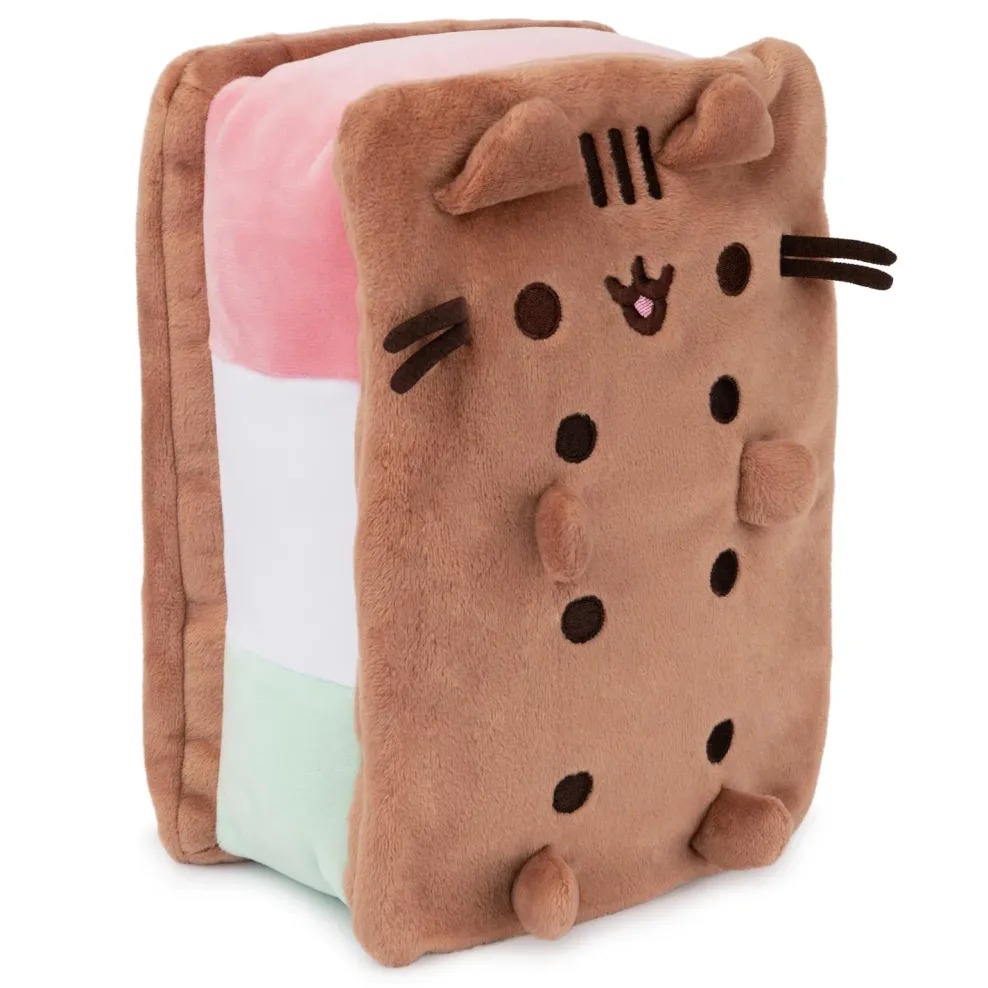 Gund Pusheen Neapolitan Ice Cream Sandwich 9.5" Online