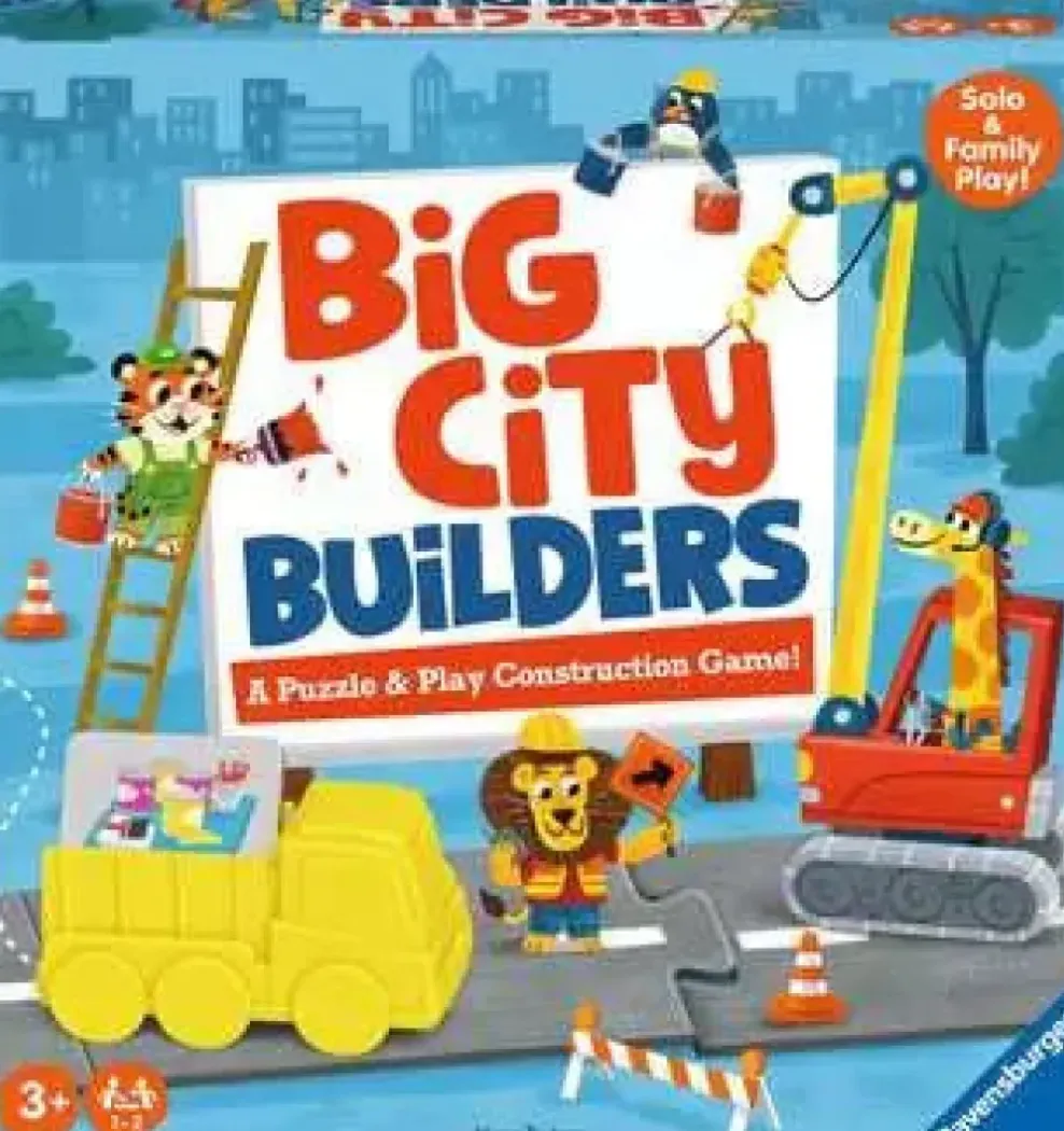 Ravensburger Big City Builders – A Preschool Puzzle and Play Construction Game Outlet