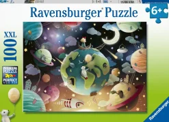 Ravensburger Puzzle 100 piece Planet Playground Fashion