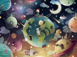 Ravensburger Puzzle 100 piece Planet Playground Fashion