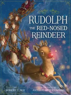Simon & Shuster Rudolph The Red-Nosed Reindeer (Board Book) Clearance