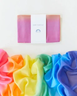 Sarah's Silks : Giant Play Silk Rainbow Hot