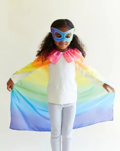 Sarah's Silks : Silk Mask - Rainbow Clearance