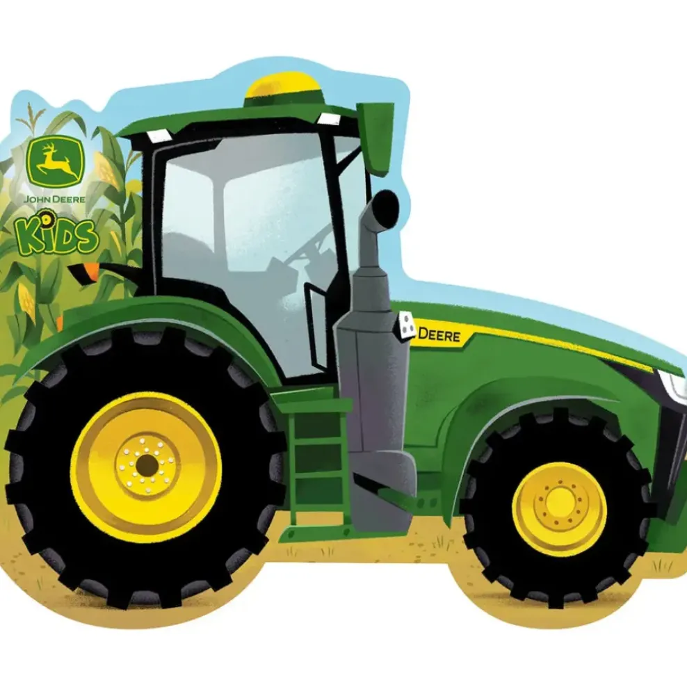 Cottage Door Press Shaped Board Book - John Deere Kids: How Tractors Work Best