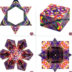 Fun in Motion Toys Shashibo Confetti New