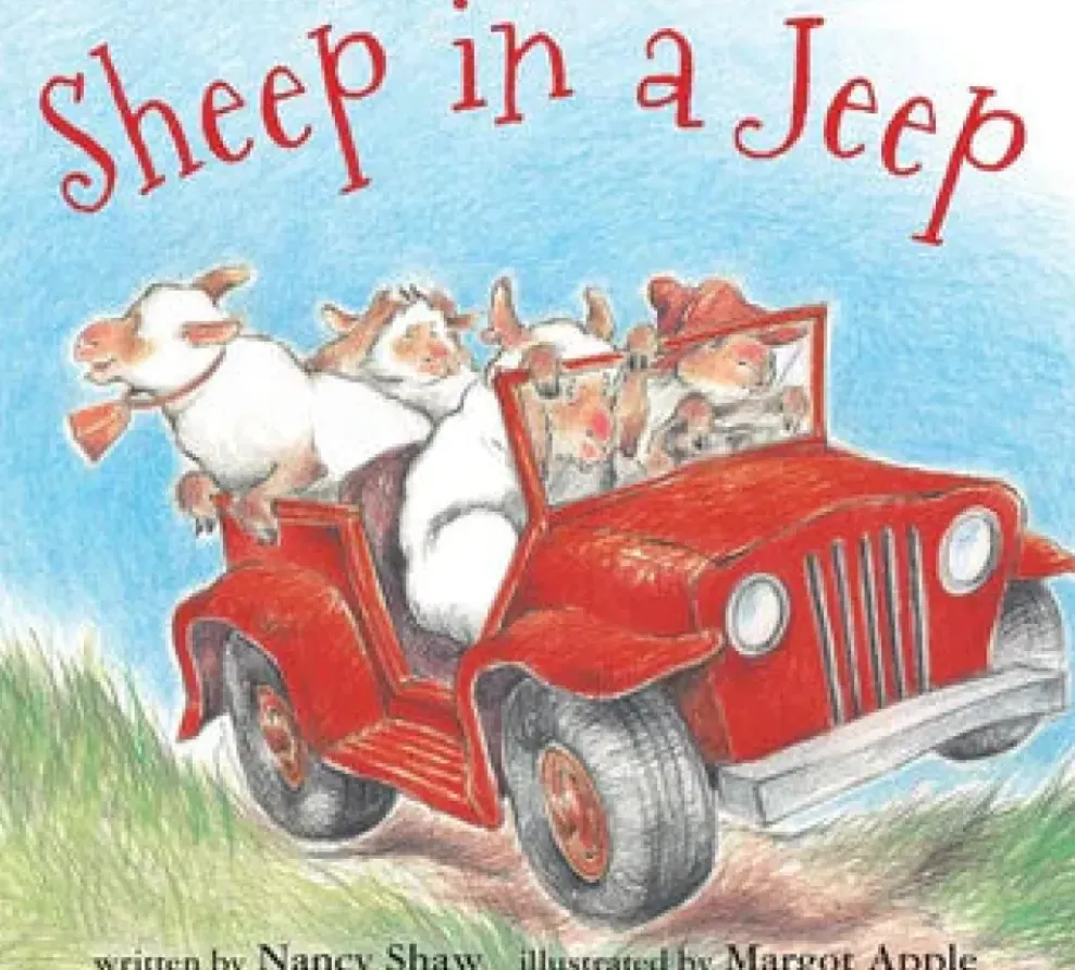 Harper Collins Sheep in a Jeep New
