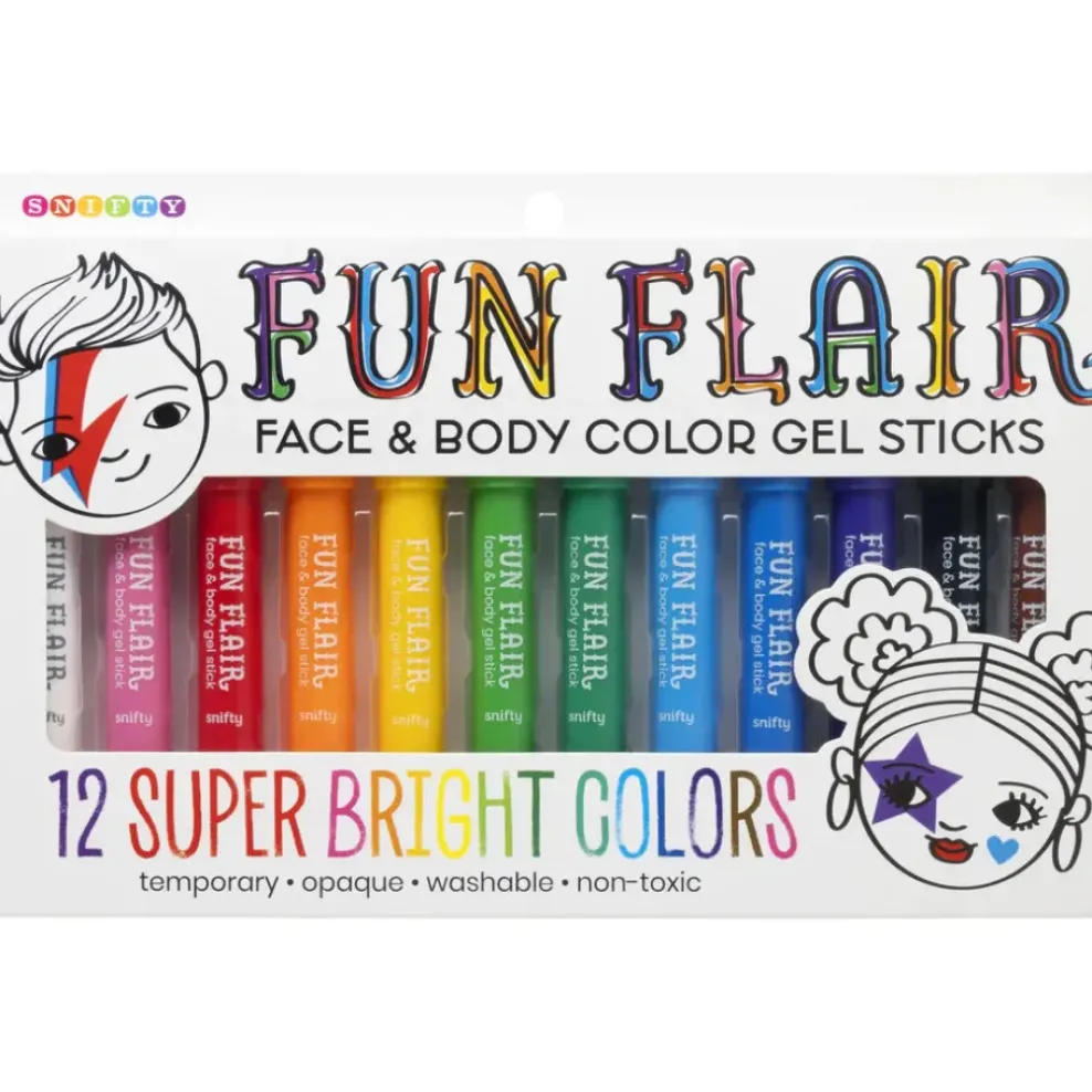 Snifty Pen Snifty Fun Flair Face & Body Color Gel Sticks Fashion