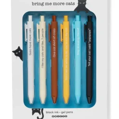 Snifty Pen Set: Bring Me More Cats Outlet