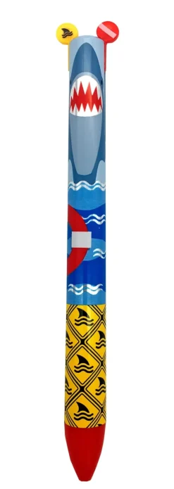 Snifty Pen Twice as Nice Metallic 2 Color Click Pen Assortment Fashion