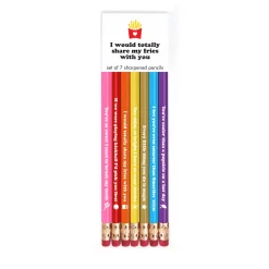Snifty Pen cil Set: Share my Fries Best