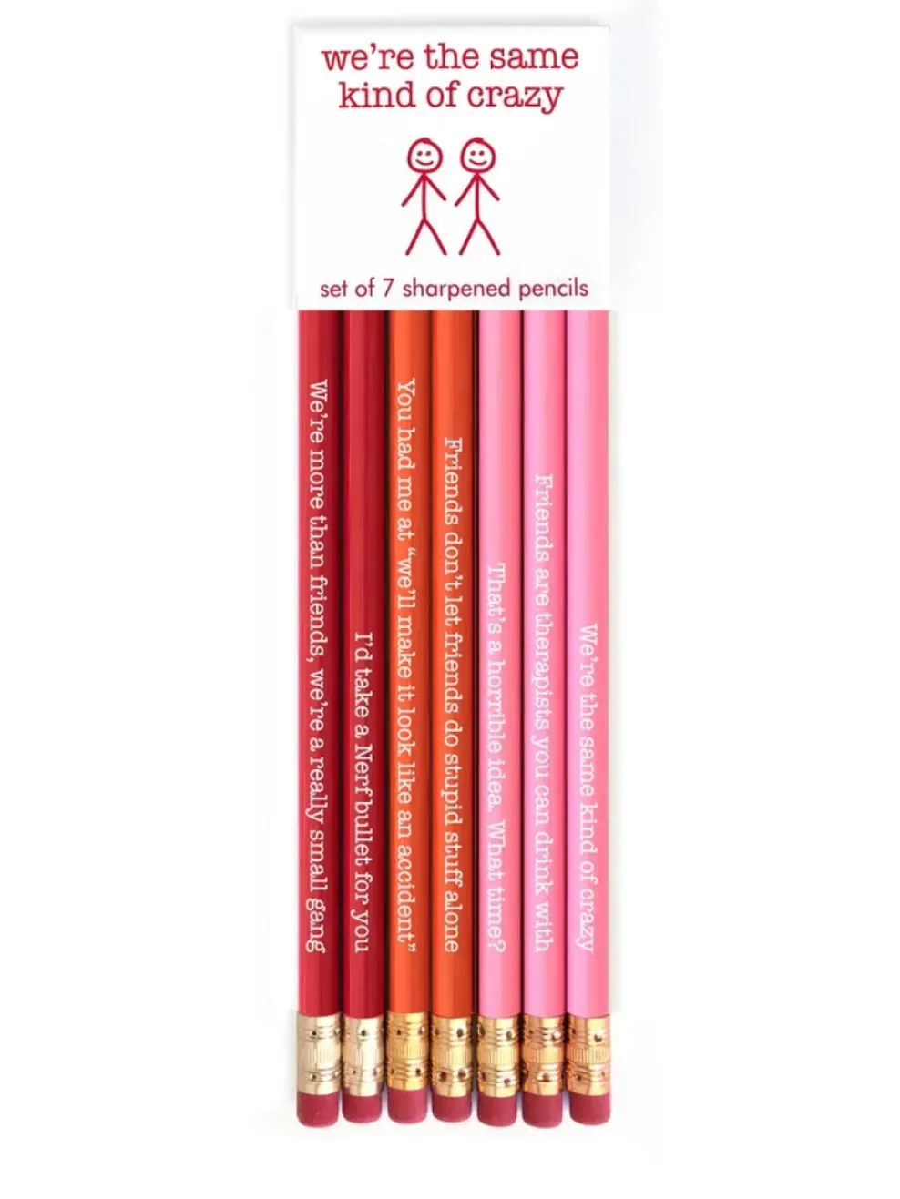 Snifty Pen cil Set: We're the Same Kind of Crazy Online