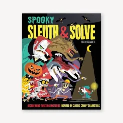 Chronicle Books Spooky Sleuth & Solve Hot