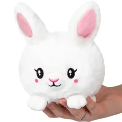 Squishable ® Snugglemi Snackers Fluffy Bunny 6" New