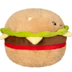Squishable ® Snugglemi Snackers Hamburger 5" New